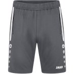 JAKO Kinder Shorts Trainingsshort Allround, Größe 140 in Grau