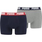 PUMA Herren Retropants Basic Boxer 2er Pack, Größe M in Blau