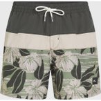 O'NEILL Herren Badeshorts CALI BLOCK 15'' SWIMSHORTS, Größe M in Grün