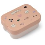 LIEWOOD - Kid's Kamil Lunchbox - Essensaufbewahrung Gr 7,8 x 19,7 x 14,1 cm beig