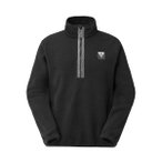 Picture - Kimag 1/4 Zip Fleece - Fleecepullover Gr S schwarz
