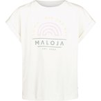 Maloja CayolleG.  Kinder  T-Shirts weiss Größe 128  Lifestyle  Hautfreundlich