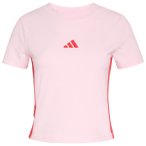 adidas - Women's 3-Stripes SJ Baby Tee - T-Shirt Gr XXL rosa