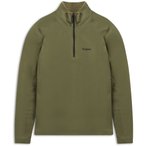 Bergans Midtli Half Zip  Herren  Pullover oliv Größe S Camping  Elastisch