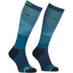 Ortovox All Mountain Long Socks Wandersocken Unisex ( Petrol 39-41)