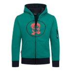 Trollkids - Kids Sortland Jacket - Hoodie Gr 164 türkis