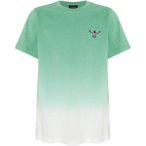 CHIEMSEE T-Shirt mit Dip-Dye Unikat, Größe 122/128 in Grün