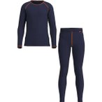 Löffler Kinder Transtex Warm Long Set Funktionsunterwäsche ( Blau 104)