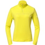 Descente Chest Logo T-Neck Damen Funktionsshirt ( Lime 36)