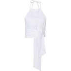Mandala Coastal Wrap Top Damen  Tanktops weiss Größe M Lifestyle | Yoga  Hautf