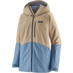 Patagonia Powder Town  Damen  Regenjacke beige Größe L Skifahren | Freeride  W