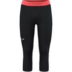 Salewa Cristallo Warm AMR 3/4 Hose Herren  3/4 Unterhose schwarz Größe XL Trek