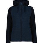 CMP Damen Kapuzensweat WOMAN FIX HOOD JACKET, Größe 36 in Schwarz