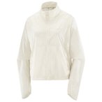 Salomon - Women's Shkout Fly Jacket - Laufjacke Gr M weiß/beige