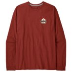 Patagonia - L/S Great Waves Responsibili-Tee - Longsleeve Gr XS rot