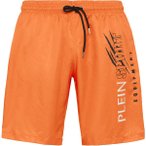 PLEIN SPORT Badehose SCRATCH, Größe S in Orange