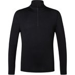 Super.Natural Tundra175 Zip 1/4  Herren  Langarm Unterhemden schwarz Größe M T