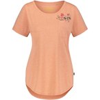 Bergzeit Basics Meru Portoalegre  Damen  T-Shirts orange Größe XS Trekking  Ha