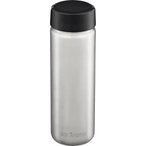 Klean Kanteen Wide Loop Cap Trinkflasche  Trinkflaschen grau Größe 1900ml Trek