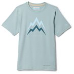 Columbia - Kid's Tech Trail Utility S/S Graphic Crew - Funktionsshirt Gr XXS gra