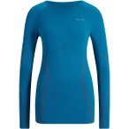 FALKE Damen Langarmshirt Maximum Warm, Größe XS in Blau