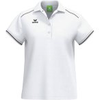 ERIMA Damen Polo CMPT Poloshirt, Größe 44 in Weiß