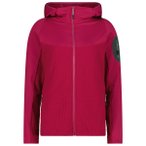 CMP - Women's Jacket Fix Hood 36G1226 - Fleecejacke Gr 40 rosa/rot