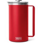 Yeti Rambler 64oz French Press  Isolierflaschen rot Größe 2L Reise | Lifestyle