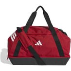 ADIDAS Tasche TIRO MEDIUM DUFFELBAG MIT BODENFACH, Größe ONE SIZE in Rot