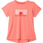 Columbia Kinder Tech Trail Utility Graphic T-Shirt (Größe 120 , rosa)