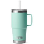 Yeti Rambler 25oz Straw Isolierbecher  Isolierflaschen tuerkis Größe 739ml Rei
