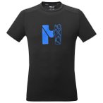 Millet - Kamet Map T-Shirt S/S - T-Shirt Gr M schwarz