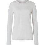Super.Natural Casual Rib Bio J  Damen  Longsleeves Merino weiss Größe XL Trekk