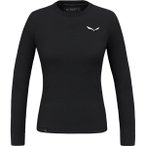 SALEWA Damen Shirt PUEZ DRY TEE W, Größe 40 in Schwarz