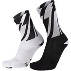 Eightsox Nature 4  2er Pack  Laufsocken schwarz Größe 45  Trekking  Elastisch