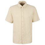 Revolution - Short-Sleeved Shirt - Hemd Gr XL beige