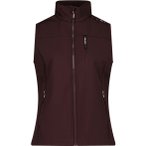 CMP Softshell Damen Weste ( Dunkelrot 34 Größe,)