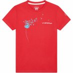 La Sportiva Kids Windy T-Shirt für Kinder, 120, hibiscus