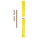 Gibbon Slacklines - Giboard Line - Slackline Gr 160 x 5 cm gelb