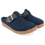 Haflinger - Grizzly Chicago - Hausschuhe 41 blau