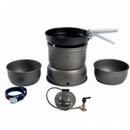 Trangia Sturmkocher klein Gas 27-5  Campingkocher schwarz Größe HA