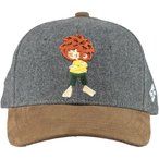 Bavarian Caps Grantig By Nature Curved Cap Kinder  Basecaps grau Größe ONE SIZ
