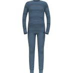 ODLO Kinder Unterwäschenset Set long ACTIVE WARM ECO SET, Größe 164 in Grau