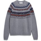 Armedangels Kaalla Fair Isle  Herren  Pullover grau Größe S Lifestyle  Hautfre