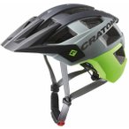 CRATONI MTB Fahrradhelm AllSet schwarz/lime matt, Größe 58-61cm in Schwarz