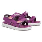 Timberland - Kid's Perkins Row Backstrap Sandal - Sandalen 32 lila