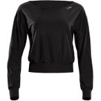 WINSHAPE Damen Functional Light and Soft Cropped Long Sleeve Top LS003LS, Größ