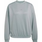 ADIDAS Damen Sweatshirt Yoga Essentials Cover-up, Größe L in Grün