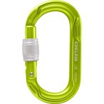 Edelrid Oval Power 2500 Screw Karabiner  Karabiner gruen Größe One Size Alpink