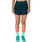ASICS Damen Shorts ROAD 3.5IN SHORT, Größe L in Blau